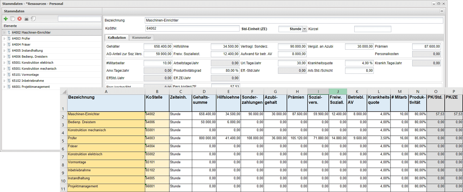 CPQ Datenimport Übersicht