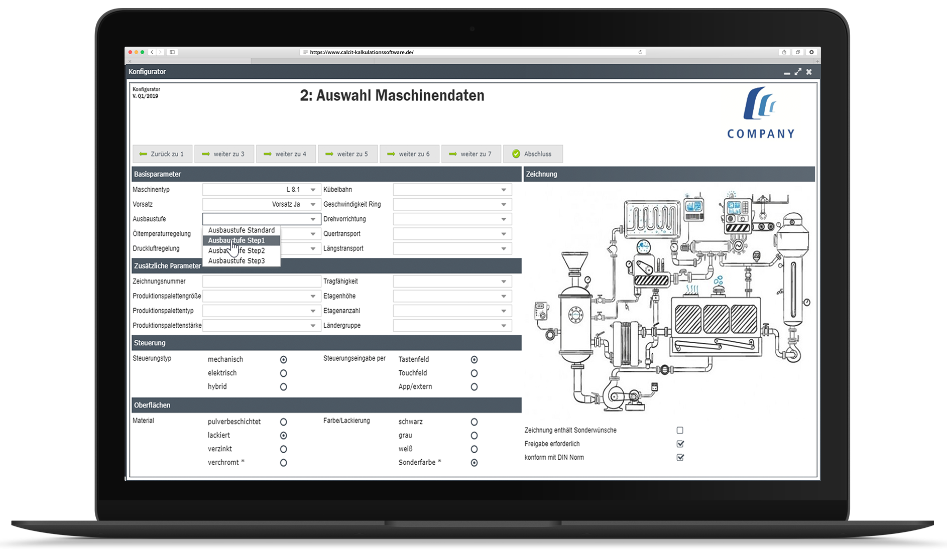Individuelle Excel-Reports und Word-Angebote aus calcIT CPQ