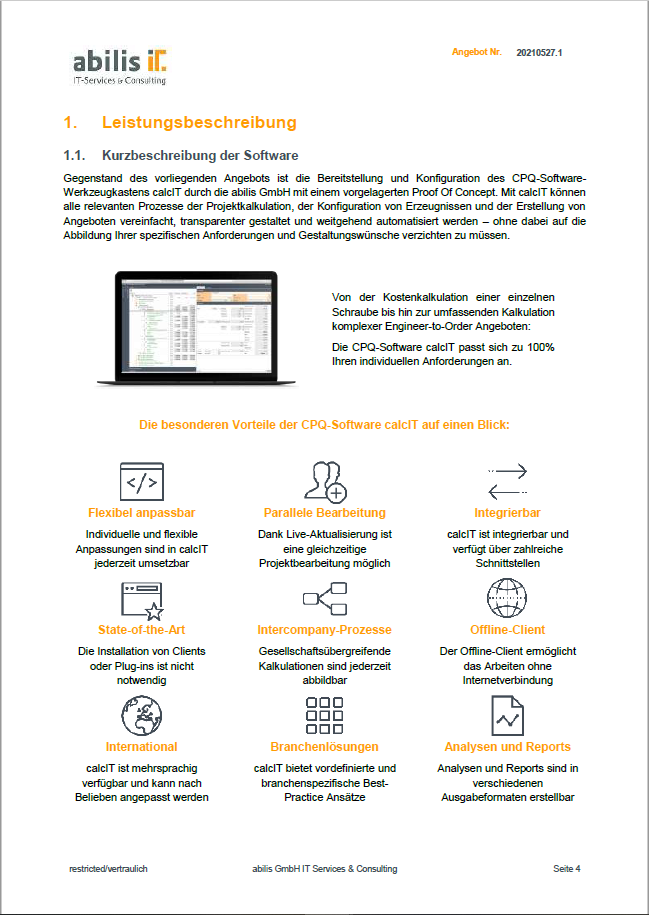 Flexible Angebotserstellung mit CPQ